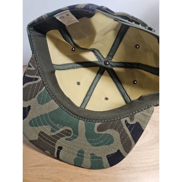 Vintage Camouflage Insulated Baseball Hat Hunting Cap Snapback - Picture 6 of 7